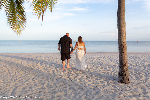 Meredith & Edwards Key West Casual Wedding-13