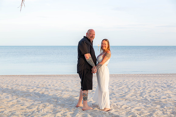 Meredith & Edwards Key West Casual Wedding-14