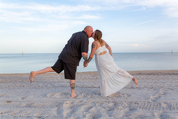 Meredith & Edwards Key West Casual Wedding-20