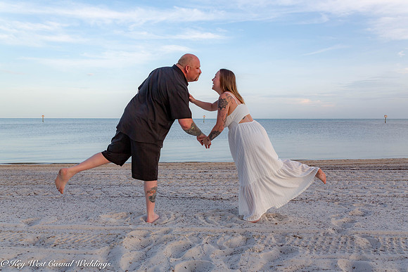 Meredith & Edwards Key West Casual Wedding-19
