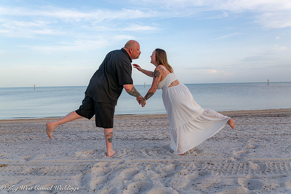 Meredith & Edwards Key West Casual Wedding-18