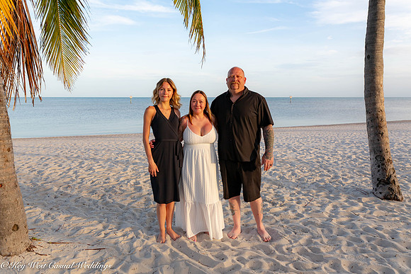 Meredith & Edwards Key West Casual Wedding-3