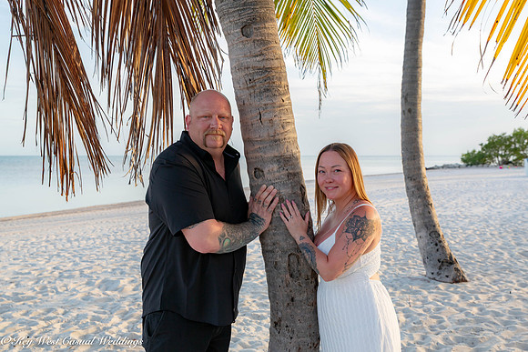 Meredith & Edwards Key West Casual Wedding-7