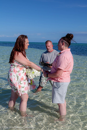 Laura & Tinas Key West Casual Wedding-12