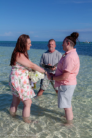 Laura & Tinas Key West Casual Wedding-13