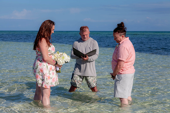 Laura & Tinas Key West Casual Wedding-2