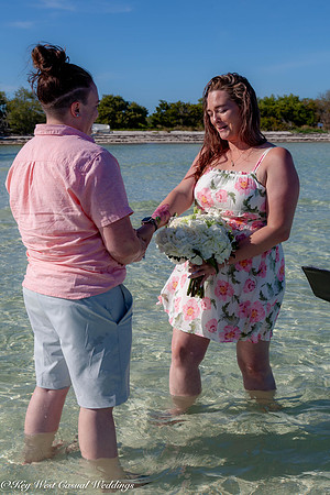 Laura & Tinas Key West Casual Wedding-7
