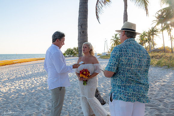 Tammy & Davids Key West Casual Wedding_-13