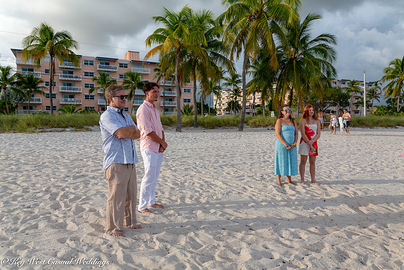 Amy & Blaines Key West Casual Wedding-3