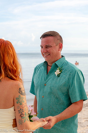 Amy & Blaines Key West Casual Wedding-19