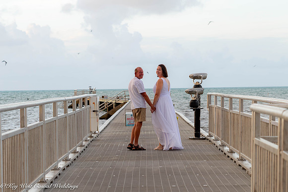 Emily & Duanes Key West Casual Wedding-6