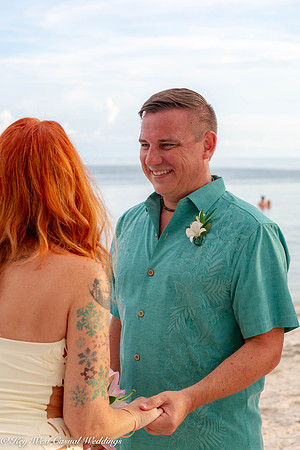 Amy & Blaines Key West Casual Wedding-18