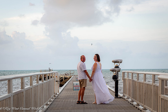 Emily & Duanes Key West Casual Wedding-5
