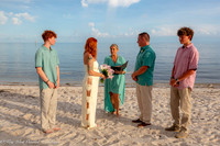 Amy & Blaines Key West Casual Wedding-1