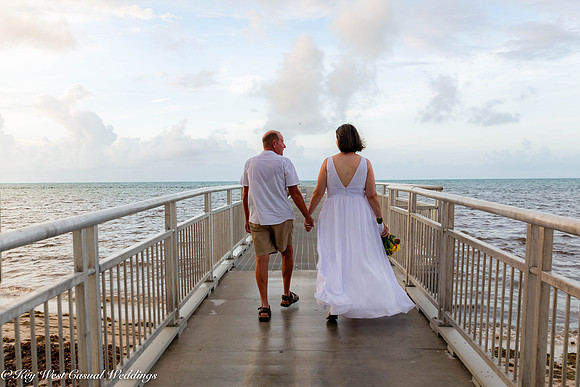 Emily & Duanes Key West Casual Wedding-1