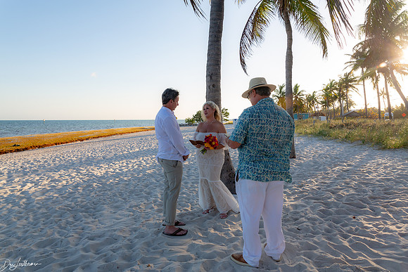 Tammy & Davids Key West Casual Wedding_-23