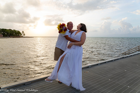 Emily & Duanes Key West Casual Wedding-9